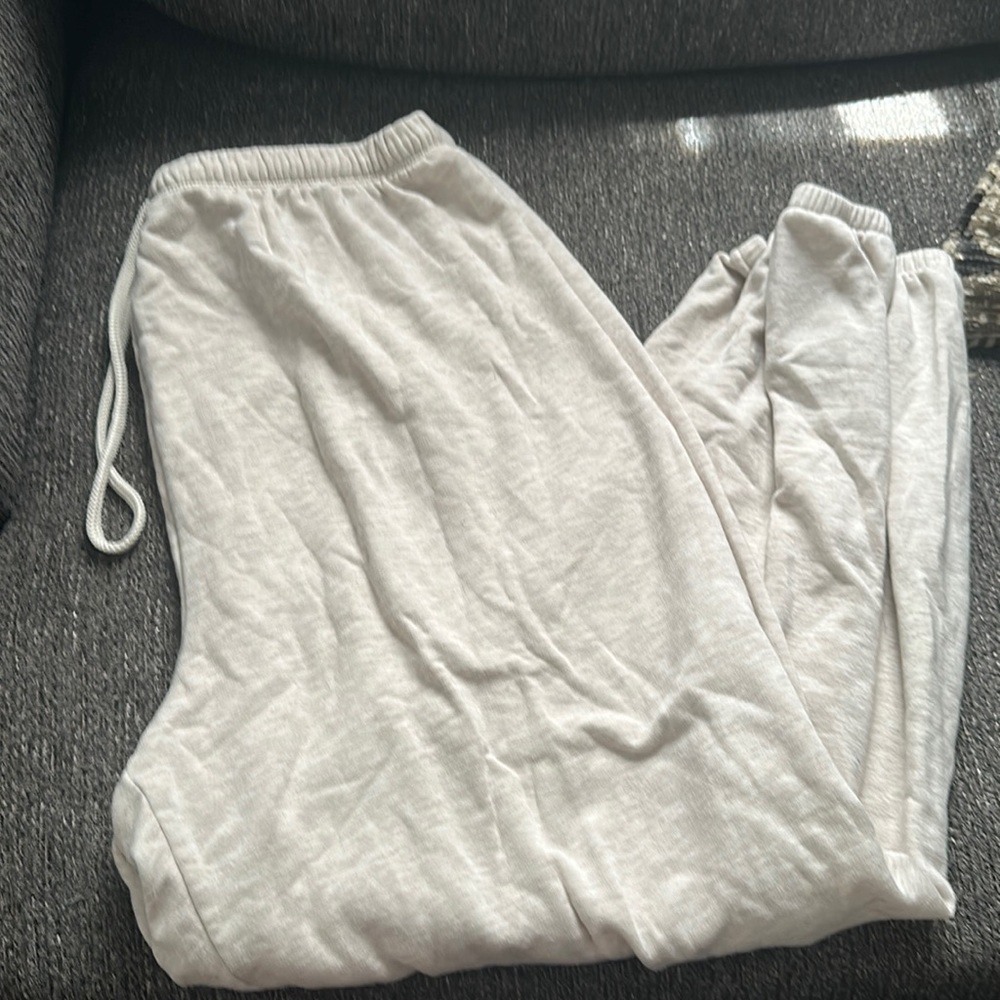 Creme colored aerie sweats